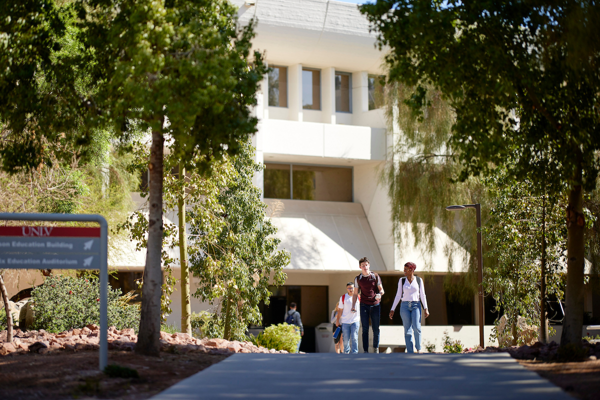 Exterior shot of the Carlson Education Building